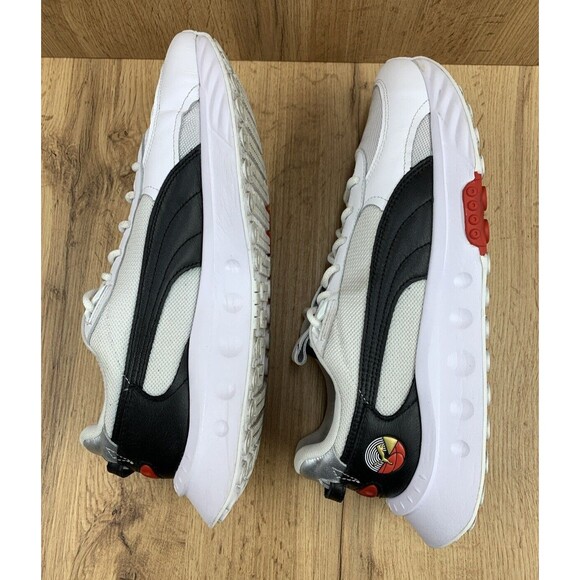Puma Wild Rider As Lace Up Sneaker Shoes Mens Size 13 White Casual 382552-01 - Picture 10 of 16